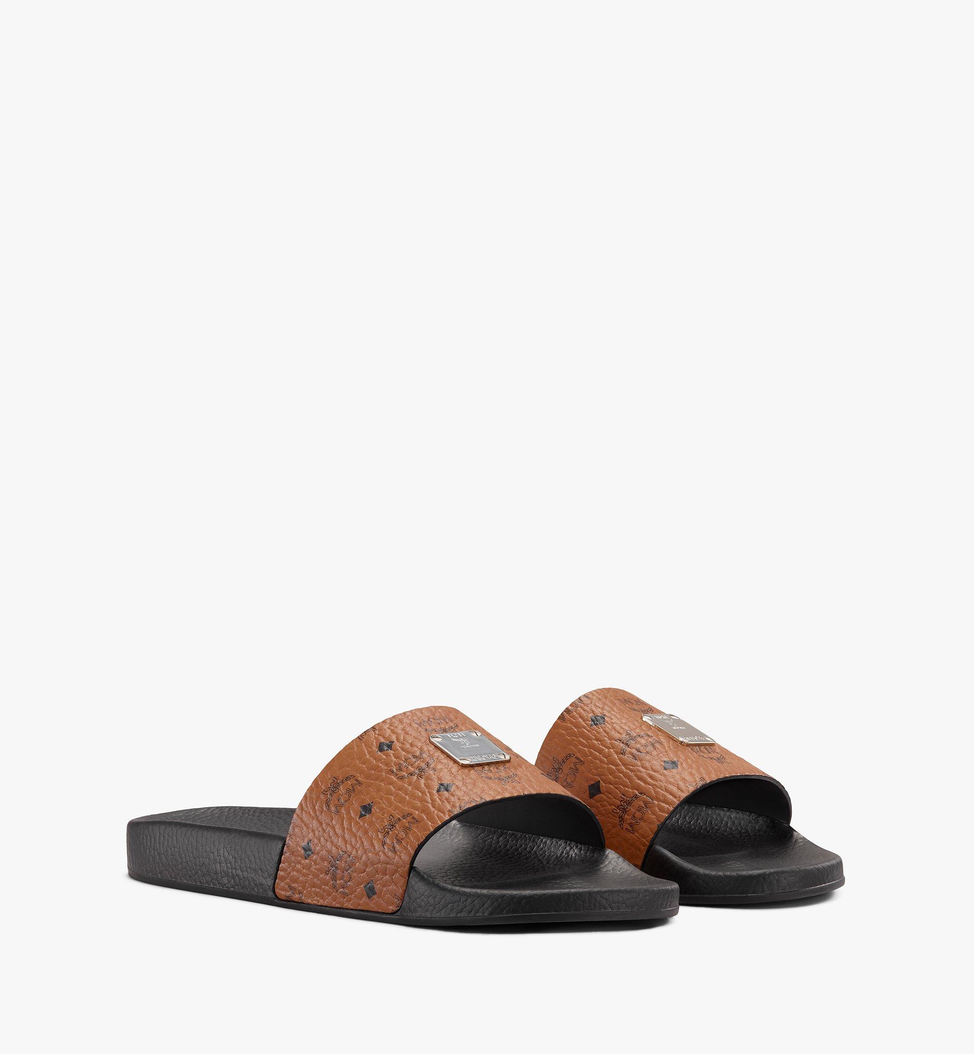 Claquettes en caoutchouc monogrammé 1